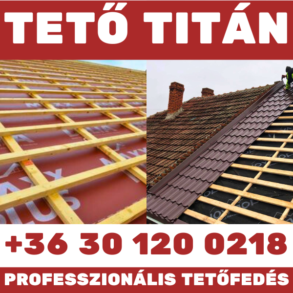 Tető Titán – professzionális tetőfedés